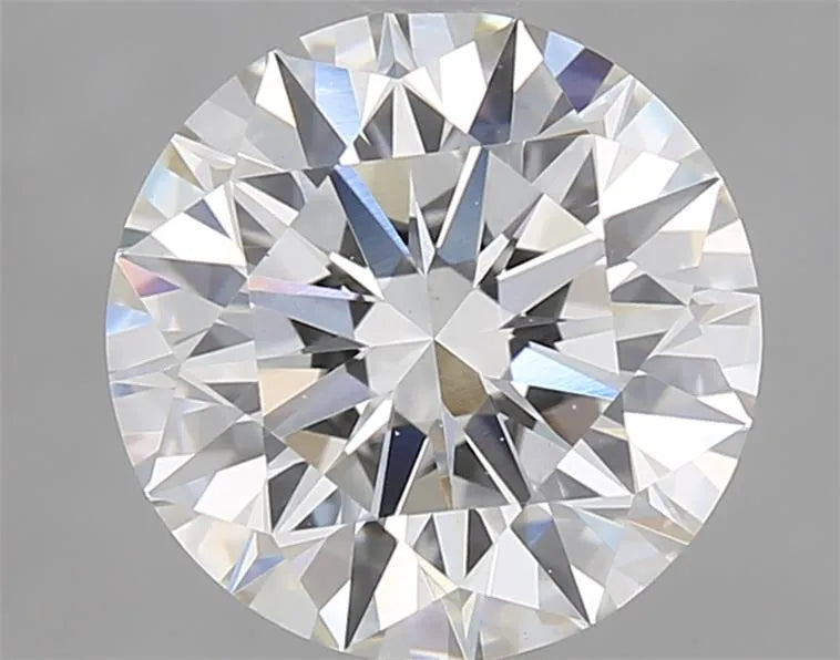 2.07ct Round Lab Grown Diamond (Colour F, Clarity VVS2, Cut ID, IGI Certified)