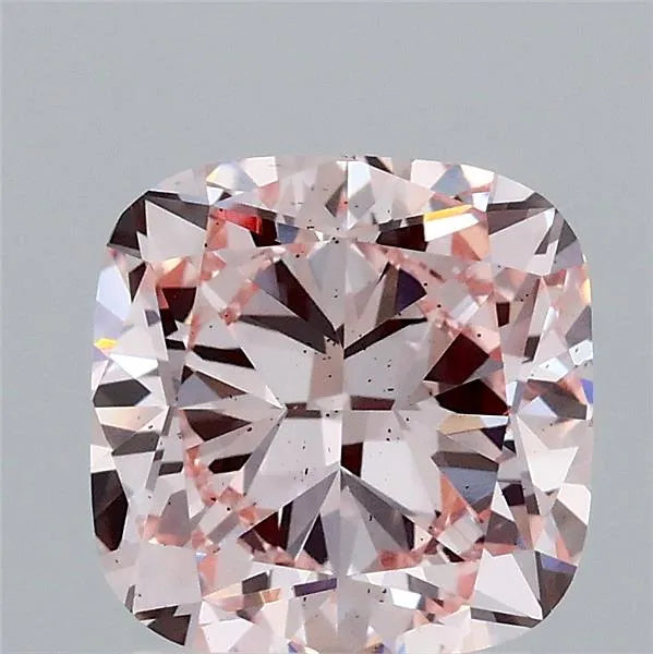 2.08ct Cushion brilliant Lab Grown Diamond (Colour Fancy Light Pink, Clarity SI1, IGI Certified)