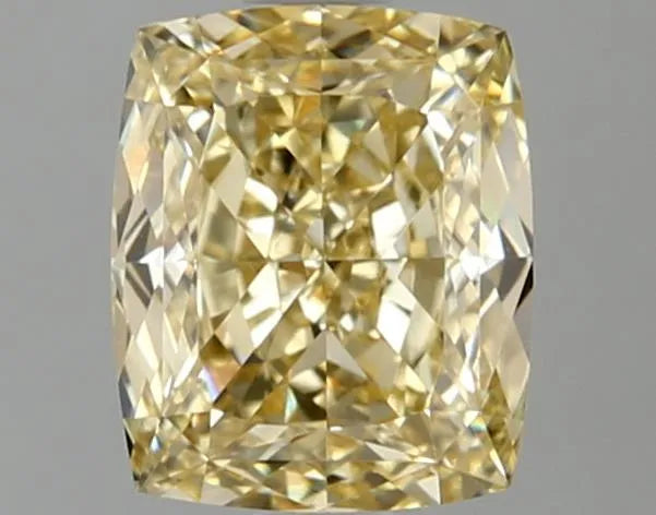 2.08ct Cushion modified Lab Grown Diamond (Colour Fancy Intense Yellow, Clarity VS1, IGI Certified)
