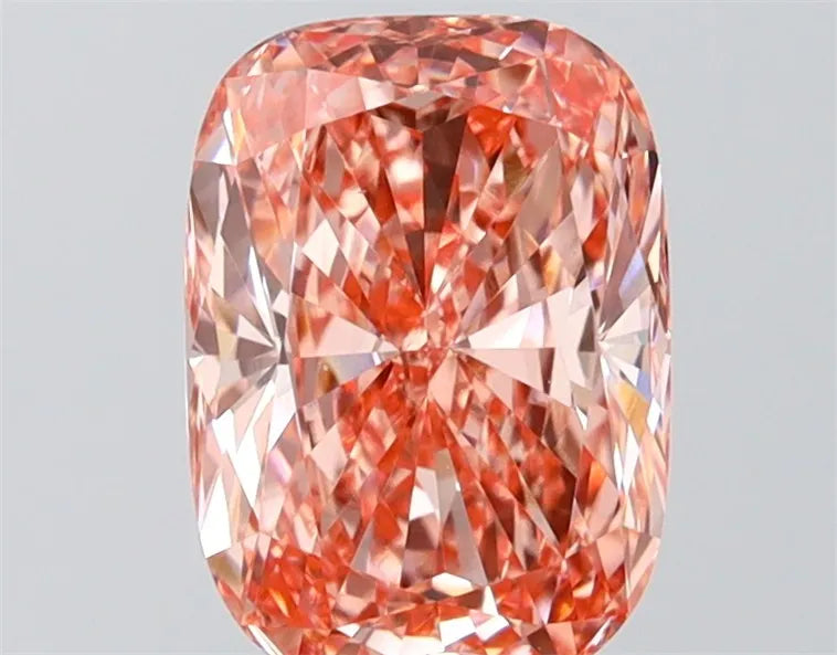 2.08ct Cushion modified Lab Grown Diamond (Colour Fancy Vivid Pink, Clarity VVS2, IGI Certified)