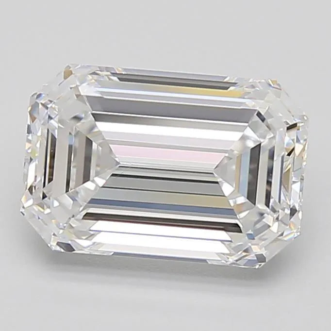 2.08ct Emerald Lab Grown Diamond (Colour D, Clarity VVS1, GIA Certified)