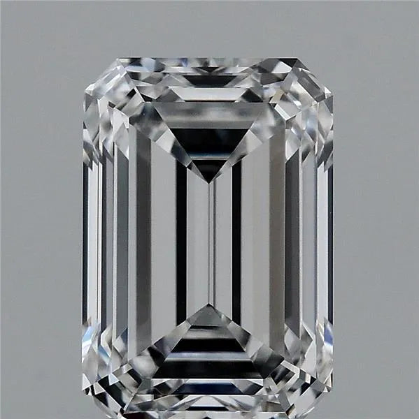 2.08ct Emerald Lab Grown Diamond (Colour D, Clarity VVS2, IGI Certified)