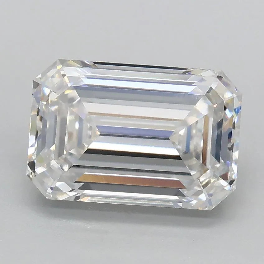 2.08ct Emerald Lab Grown Diamond (Colour E, Clarity VVS2, IGI Certified)