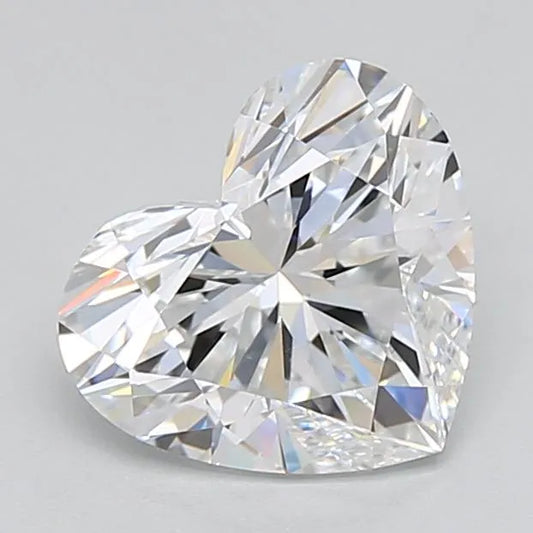 2.08ct Heart Lab Grown Diamond (Colour D, Clarity VVS1, GIA Certified)