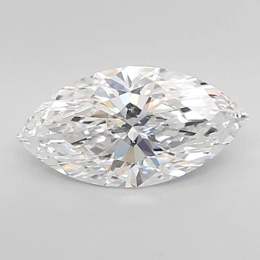 2.08ct Marquise Lab Grown Diamond (Colour D, Clarity IF, Cut EX, IGI Certified)