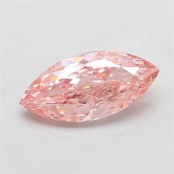 2.08ct Marquise Lab Grown Diamond (Colour Fancy Vivid Pink, Clarity VS2, IGI Certified)
