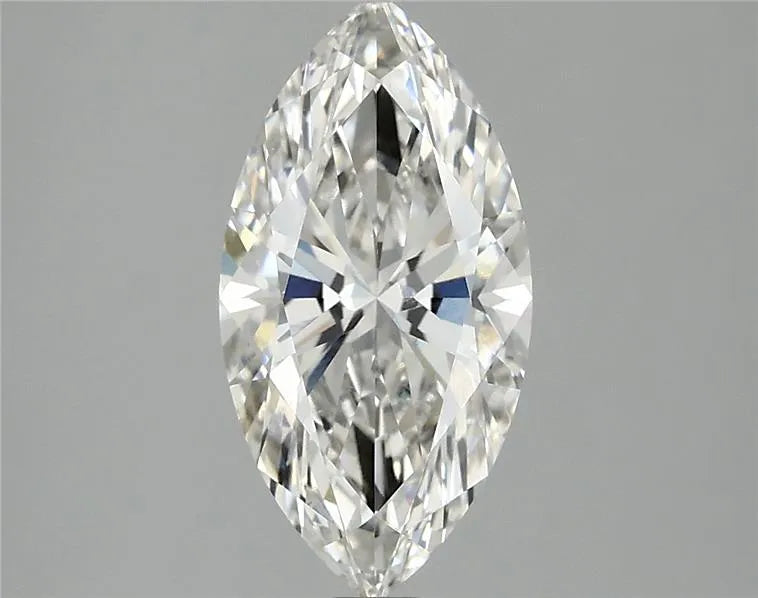 2.08ct Marquise Lab Grown Diamond (Colour G, Clarity VVS2, IGI Certified)