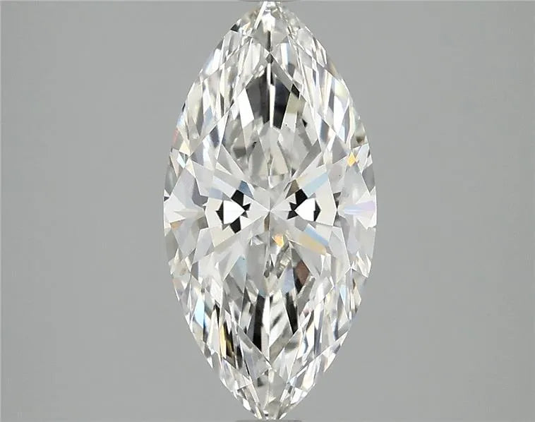 2.08ct Marquise Lab Grown Diamond (Colour G, Clarity VVS2, IGI Certified)