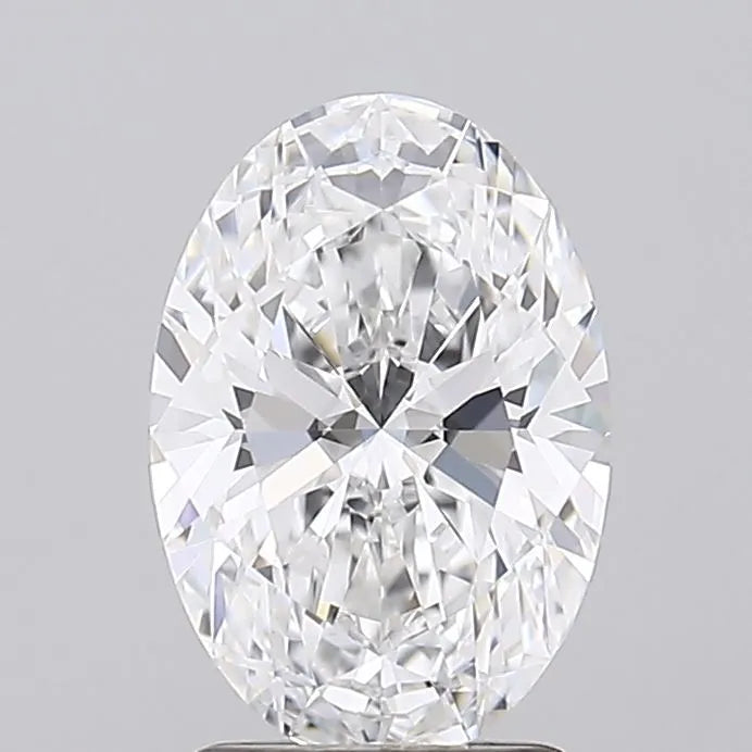 2.08ct Oval Lab Grown Diamond (Colour D, Clarity FL, Cut EX, IGI Certified)