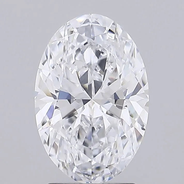 2.08ct Oval Lab Grown Diamond (Colour D, Clarity IF, Cut EX, GIA Certified)