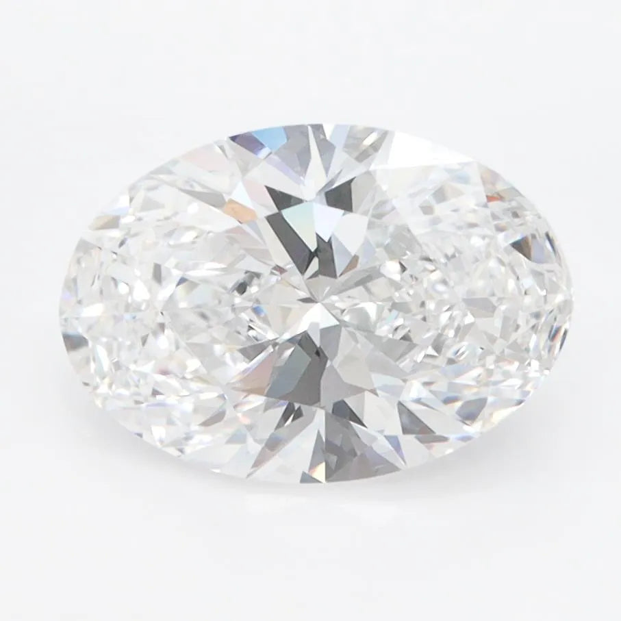 2.08ct Oval Lab Grown Diamond (Colour D, Clarity IF, IGI Certified)