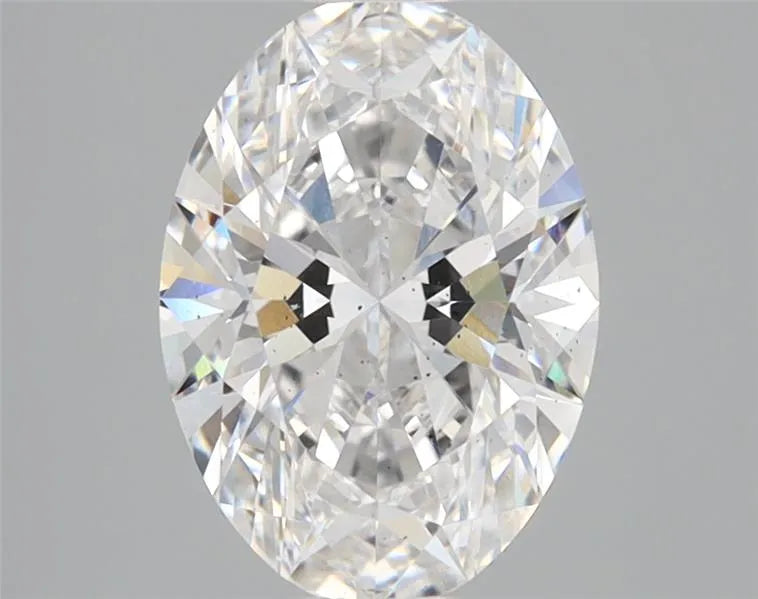 2.08ct Oval Lab Grown Diamond (Colour D, Clarity SI1, IGI Certified)