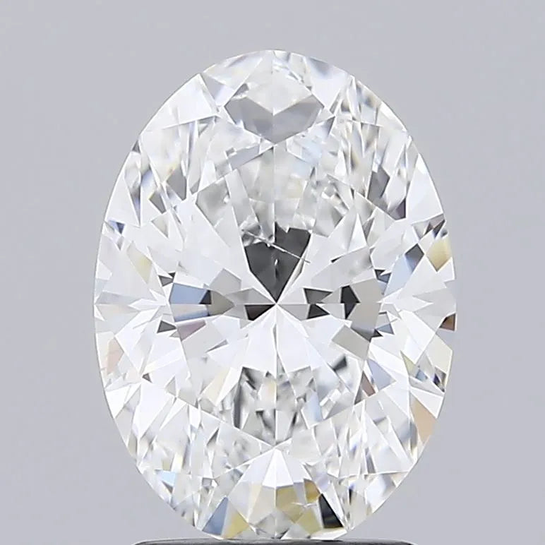 2.08ct Oval Lab Grown Diamond (Colour E, Clarity SI1, IGI Certified)