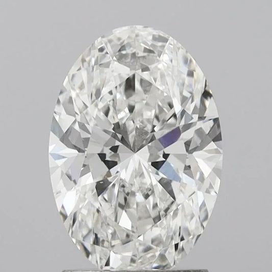 2.08ct Oval Lab Grown Diamond (Colour E, Clarity VVS2, IGI Certified)