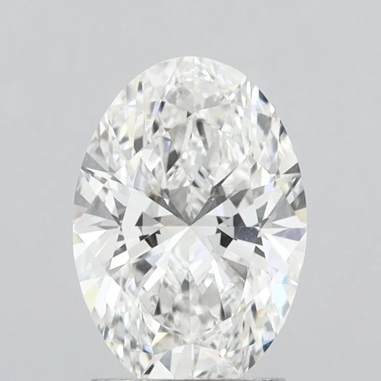 2.08ct Oval Lab Grown Diamond (Colour F, Clarity VVS2, IGI Certified)