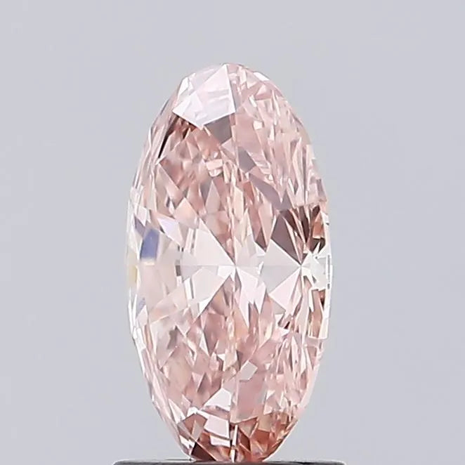 2.08ct Oval Lab Grown Diamond (Colour Fancy Intense Pink, Clarity VVS2, IGI Certified)