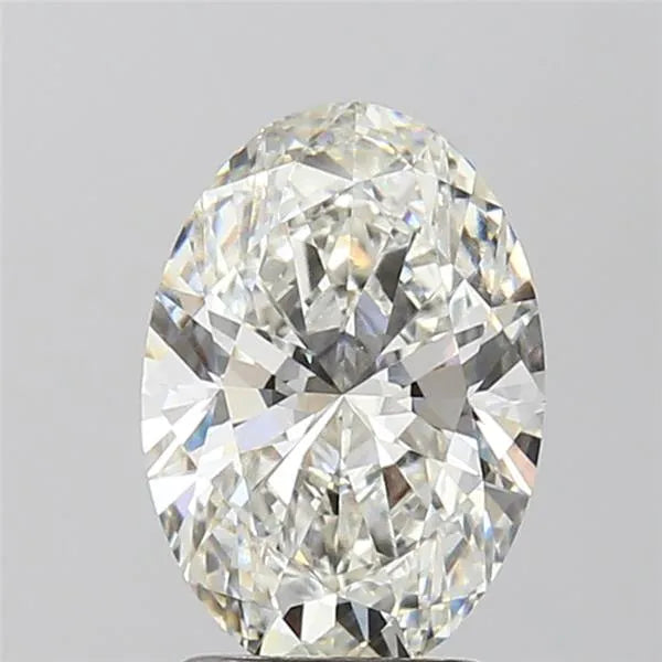 2.08ct Oval Lab Grown Diamond (Colour G, Clarity VVS2, IGI Certified)
