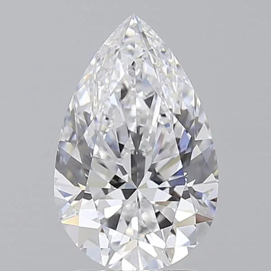 2.08ct Pear Lab Grown Diamond (Colour D, Clarity IF, IGI Certified)