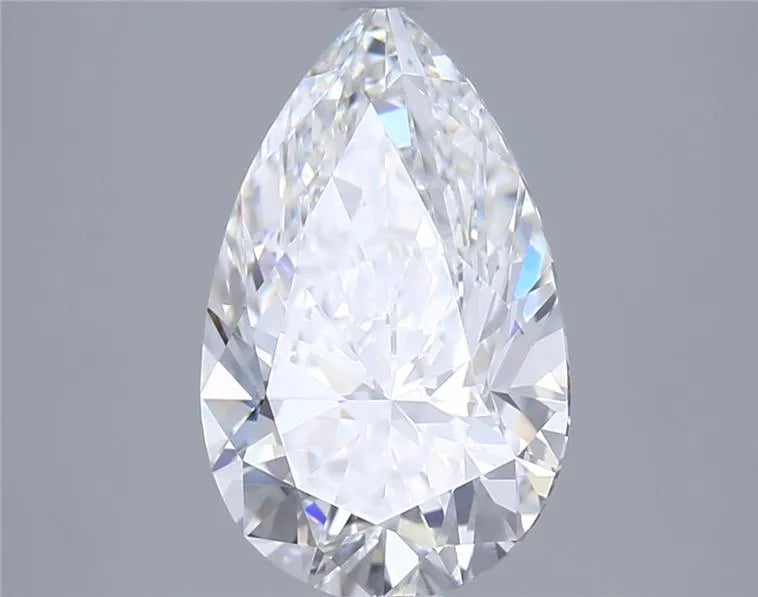 2.08ct Pear Lab Grown Diamond (Colour E, Clarity VVS2, IGI Certified)