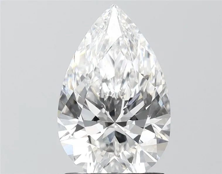 2.08ct Pear Lab Grown Diamond (Colour E, Clarity VVS2, IGI Certified)