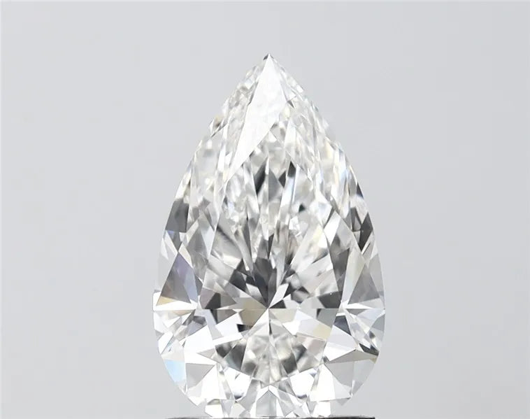 2.08ct Pear Lab Grown Diamond (Colour F, Clarity VVS2, IGI Certified)