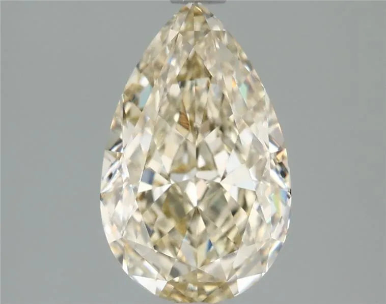 2.08ct Pear Lab Grown Diamond (Colour Fancy Yellow, Clarity VVS2, IGI Certified)