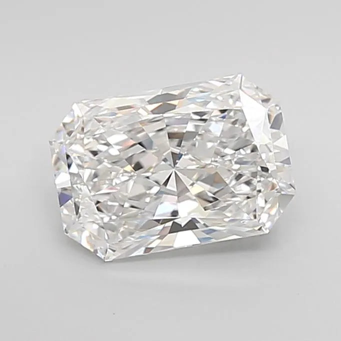 2.08ct Radiant Lab Grown Diamond (Colour E, Clarity VVS1, Cut EX, IGI Certified)
