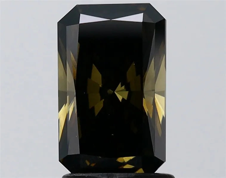 2.08ct Radiant Lab Grown Diamond (Colour Fancy Deep Gray, Clarity VVS2, IGI Certified)
