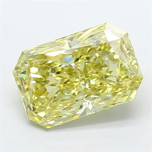 2.08ct Radiant Lab Grown Diamond (Colour Fancy Intense Yellow, Clarity VS2, IGI Certified)