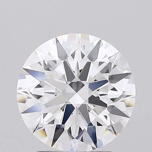 2.08ct Round Lab Grown Diamond (Colour D, Clarity IF, Cut ID, IGI Certified)