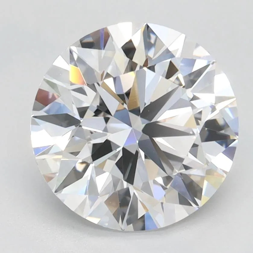 2.08ct Round Lab Grown Diamond (Colour D, Clarity VVS1, Cut ID, IGI Certified)