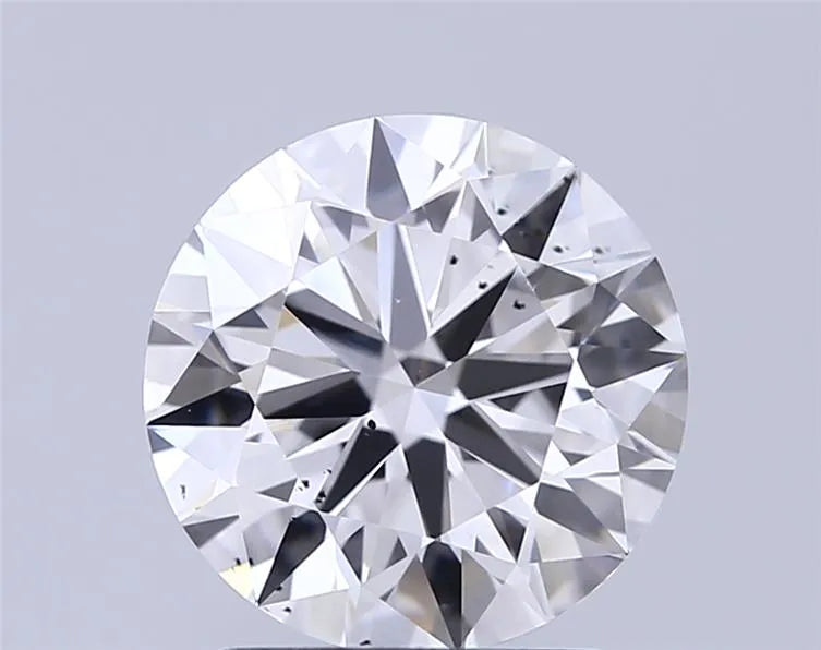 2.08ct Round Lab Grown Diamond (Colour E, Clarity SI1, Cut ID, IGI Certified)