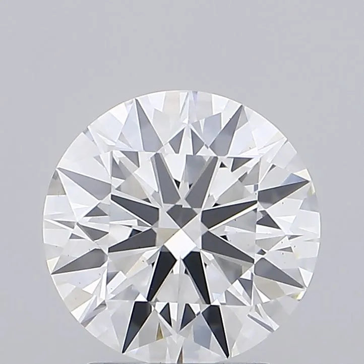 2.08ct Round Lab Grown Diamond (Colour F, Clarity VS2, Cut ID, IGI Certified)