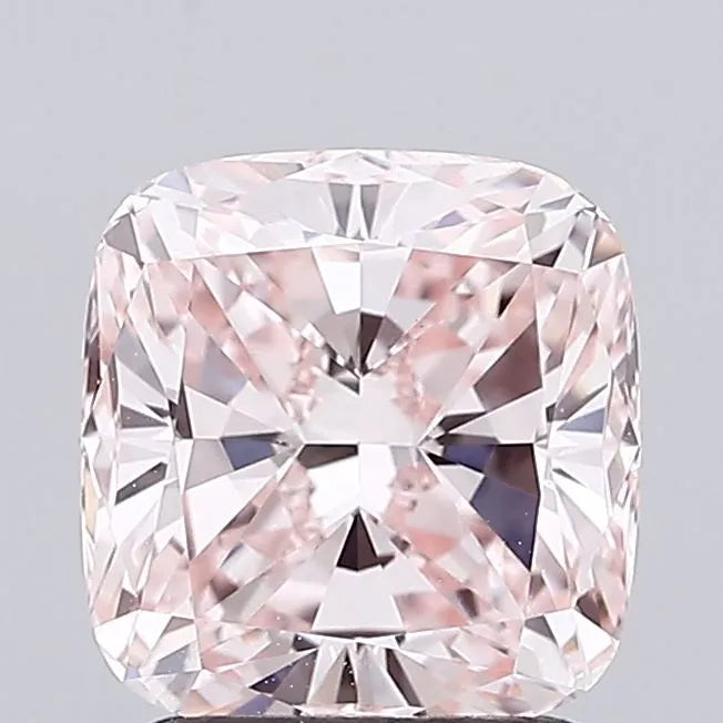 2.09ct Cushion modified Lab Grown Diamond (Colour Fancy Intense Pink, Clarity VVS2, IGI Certified)