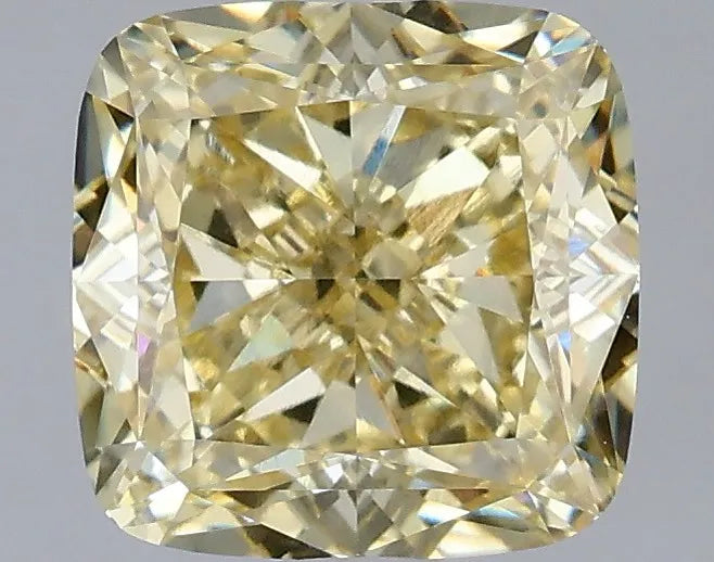 2.09ct Cushion modified Lab Grown Diamond (Colour Fancy Intense Yellow, Clarity VS1, IGI Certified)