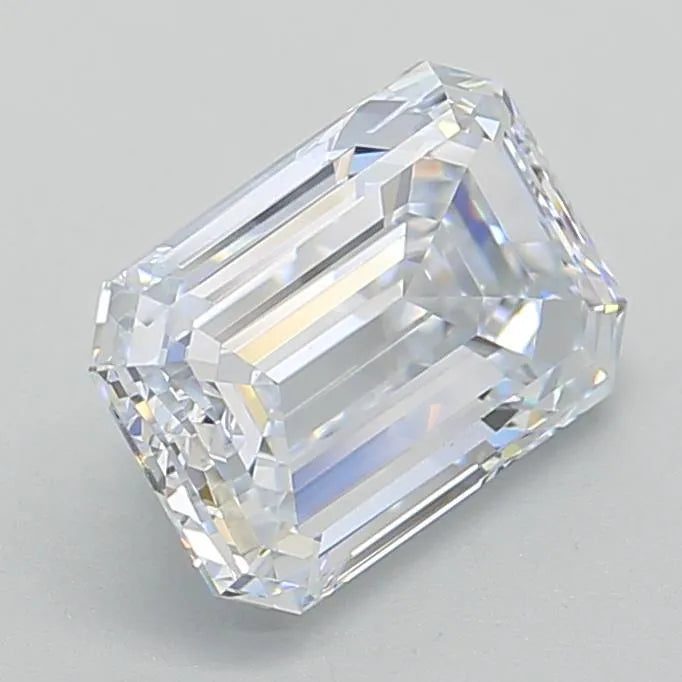 2.09ct Emerald Lab Grown Diamond (Colour E, Clarity VVS1, IGI Certified)