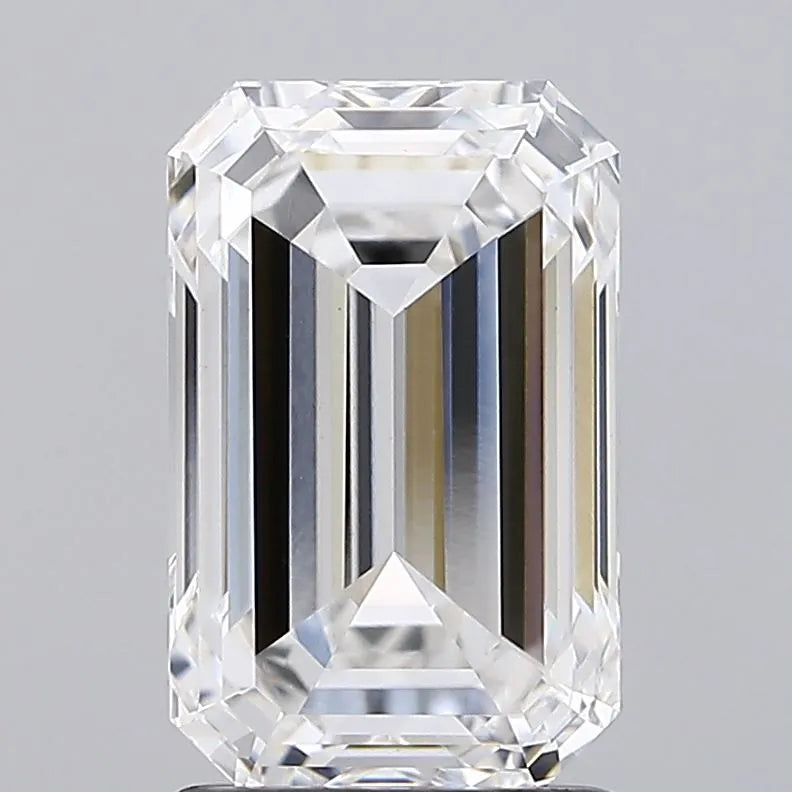 2.09ct Emerald Lab Grown Diamond (Colour F, Clarity VVS2, IGI Certified)