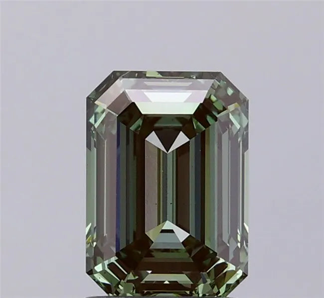 2.09ct Emerald Lab Grown Diamond (Colour Fancy Vivid Green, Clarity VS1, IGI Certified)