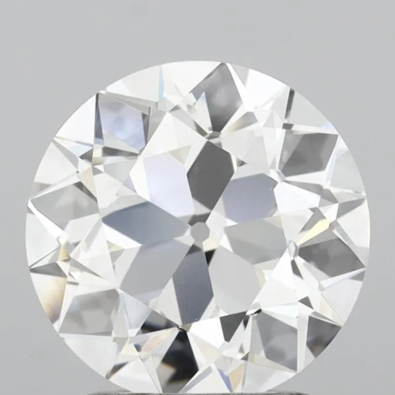 2.09ct European cut Lab Grown Diamond (Colour E, Clarity VVS2, IGI Certified)