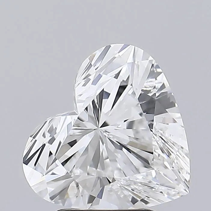 2.09ct Heart Lab Grown Diamond (Colour D, Clarity IF, IGI Certified)