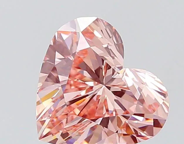 2.09ct Heart Lab Grown Diamond (Colour Fancy Intense Pink, Clarity VVS2, IGI Certified)