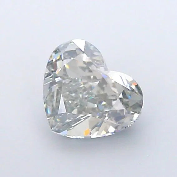 2.09ct Heart Lab Grown Diamond (Colour Fancy Light Gray Green, Clarity VVS2, IGI Certified)