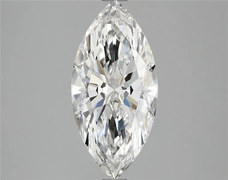 2.09ct Marquise Lab Grown Diamond (Colour E, Clarity VVS2, IGI Certified)