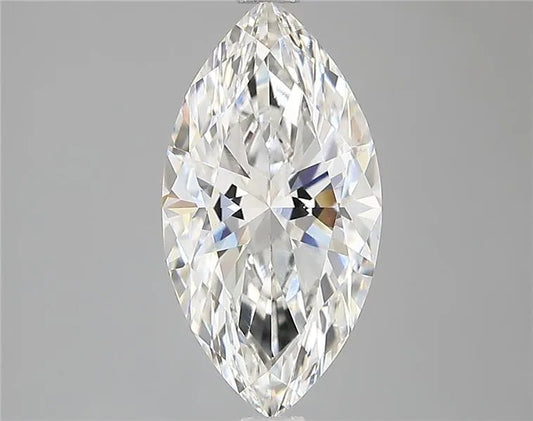 2.09ct Marquise Lab Grown Diamond (Colour F, Clarity VVS2, IGI Certified)