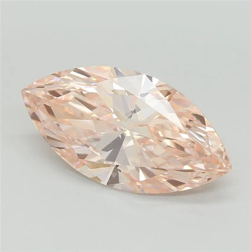 2.09ct Marquise Lab Grown Diamond (Colour Fancy Intense Pink, Clarity VS1, IGI Certified)