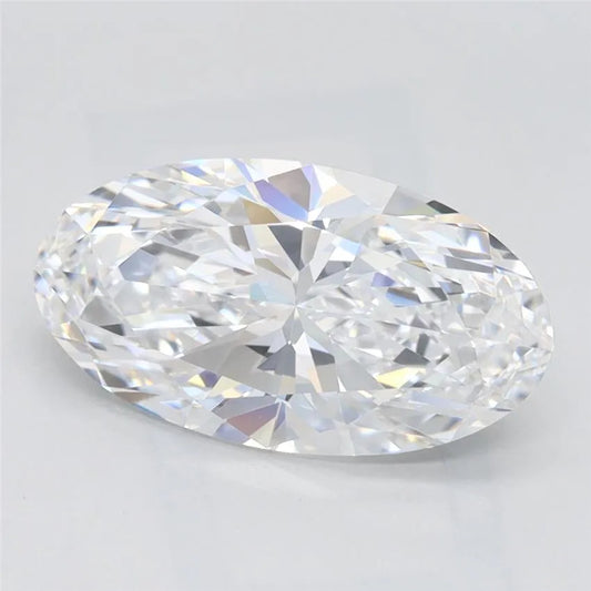 2.09ct Oval Lab Grown Diamond (Colour D, Clarity IF, IGI Certified)