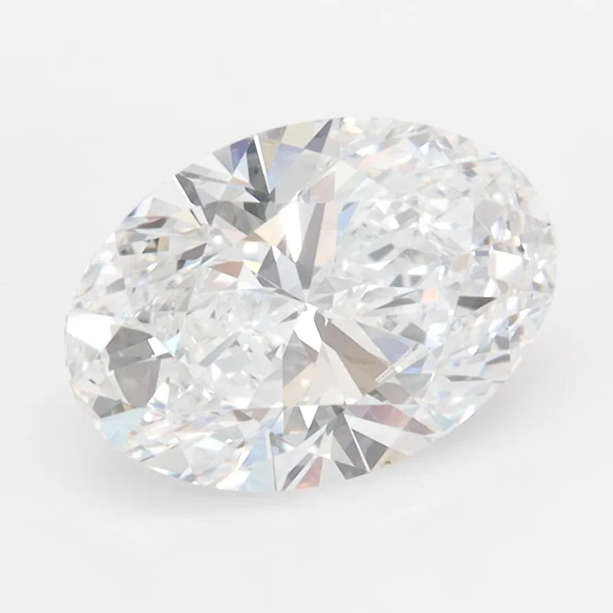 2.09ct Oval Lab Grown Diamond (Colour D, Clarity IF, IGI Certified)