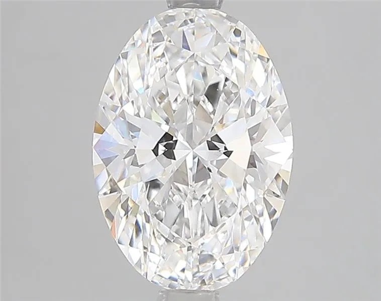 2.09ct Oval Lab Grown Diamond (Colour D, Clarity VVS2, IGI Certified)