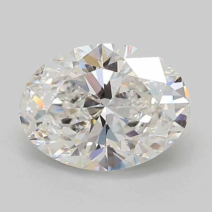 2.09ct Oval Lab Grown Diamond (Colour D, Clarity VVS2, IGI Certified)