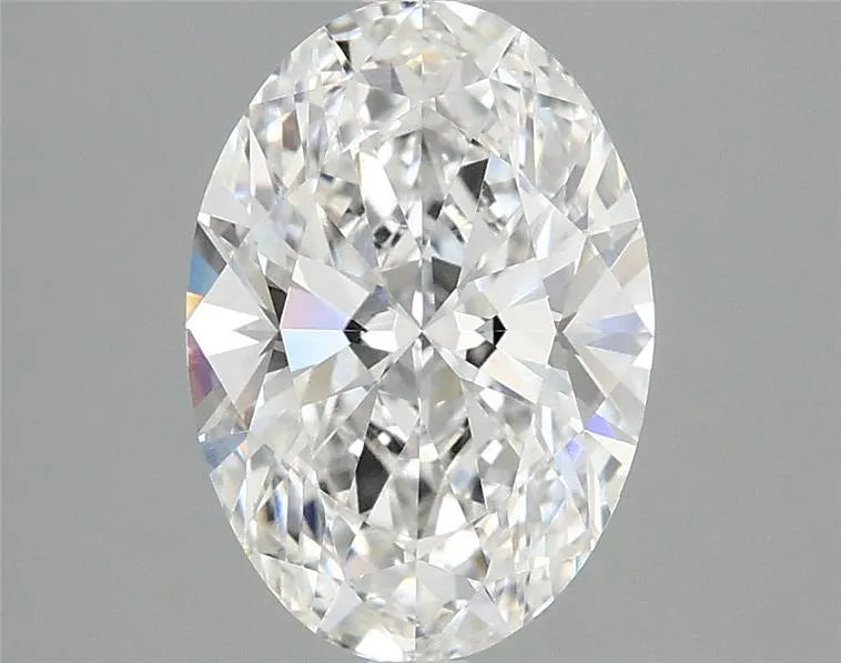 2.09ct Oval Lab Grown Diamond (Colour E, Clarity VVS1, IGI Certified)